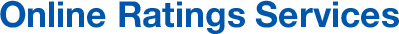 Online Ratings Services